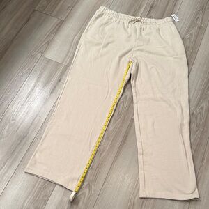 New Old Navy Beige Drawstring Jogger Pants -  XL Tall